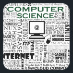 Adesivo Quadrado Computer Science Sticker<br><div class="desc">Computer Science Sticker</div>