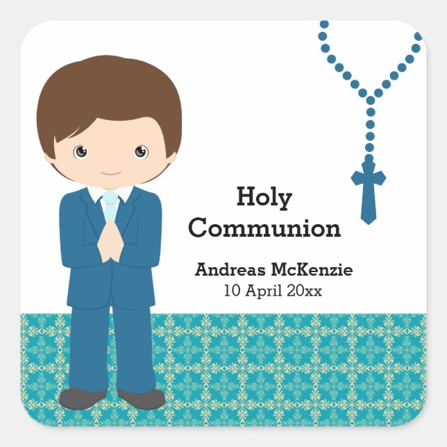 Adesivo Quadrado Comunidade Santa (Frente)