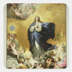 Adesivo Quadrado Concepção imaculada, 1635