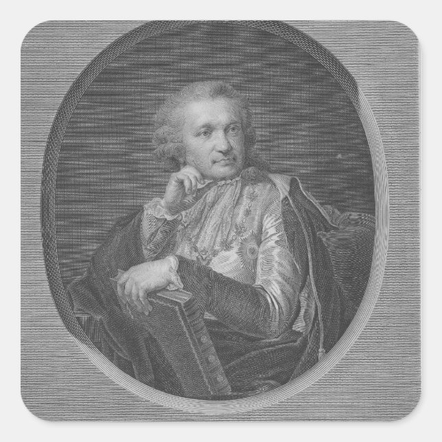 Adesivo Quadrado Conde Stroganov (Frente)