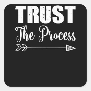 Adesivo Quadrado Confie No Motivacional Do Process Sweater