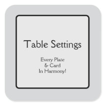 Configurações de mesa