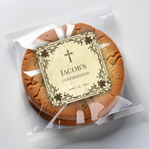 Confirmação Elegante Pergaminho Antigo Vintage