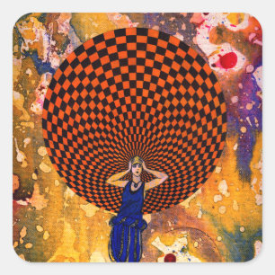 Adesivo Quadrado Confusão de Michael Moffa