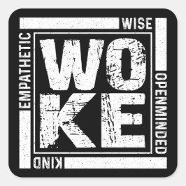 Adesivo Quadrado Conscientizado