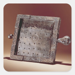 Adesivo Quadrado Conselho de jogos de madeira, Ballinderry, Condado