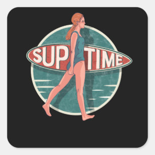 Adesivo Quadrado Conselho Ressalto - Presente de Vintagem Retroativ