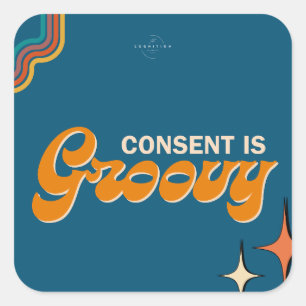 Adesivo Quadrado Consentimento