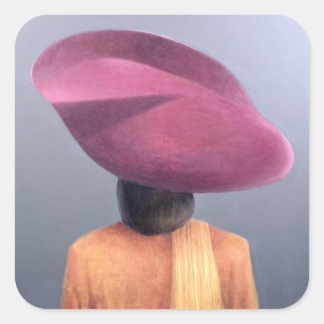 Adesivo Quadrado Convidado de Casamento (Frente)