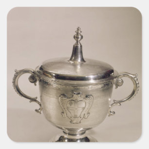 Adesivo Quadrado Copo do Steeple de James II, 1685