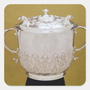 Adesivo Quadrado copo e cobrir Dois-segurados, c.1695