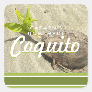 Adesivo Quadrado Coquito Coquito