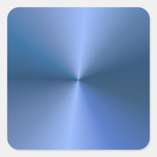 Adesivo Quadrado Cor azul elegante do Modelo de tendência do Vazio