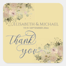 Cor d'água amarela Mellow boho, tendência floral