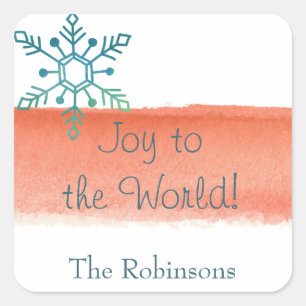 Adesivo Quadrado Cor do Pincel do Pincel do Cachorro