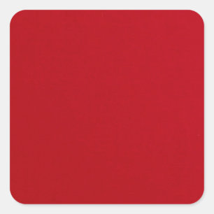 Adesivo Quadrado Cor vermelha lisa