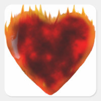Coração Flaming