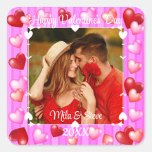 Corações do Dia do namorados