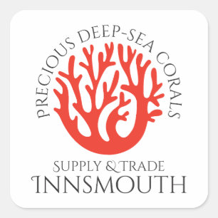 Adesivo Quadrado Coral Trade Innsmouth