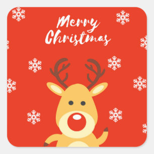 Adesivo Quadrado Corante vermelho