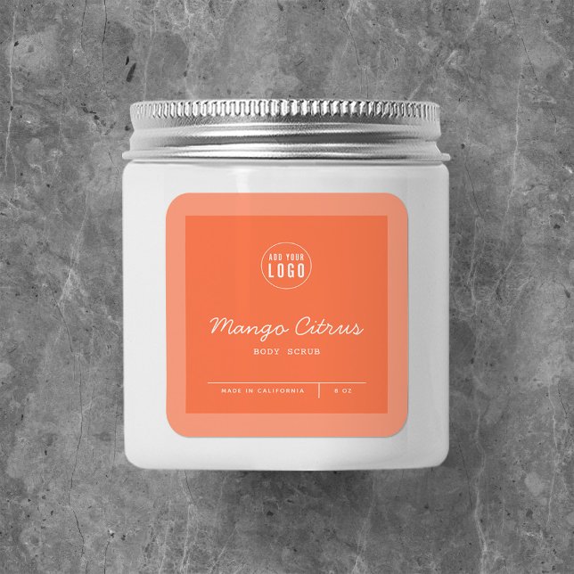 Adesivo Quadrado Cores personalizadas Adicionar linhas de script de (Criador carregado)