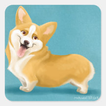 Corgi Stickers