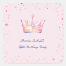 Coroa de Princesa Rosa Pastel Aniversário de Menin