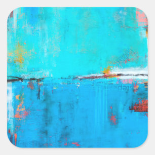 Adesivo Quadrado Correspondência Blues 5