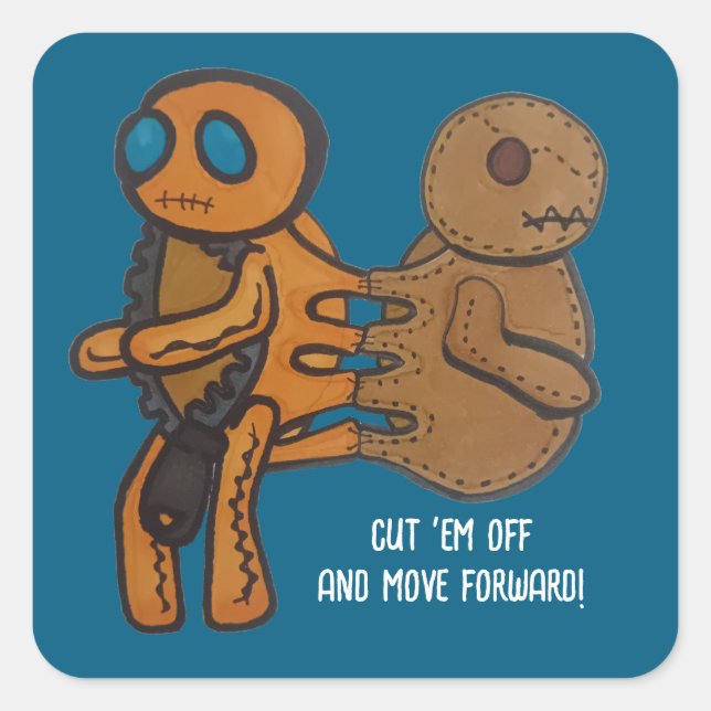 Adesivo Quadrado Corte-os (Frente)