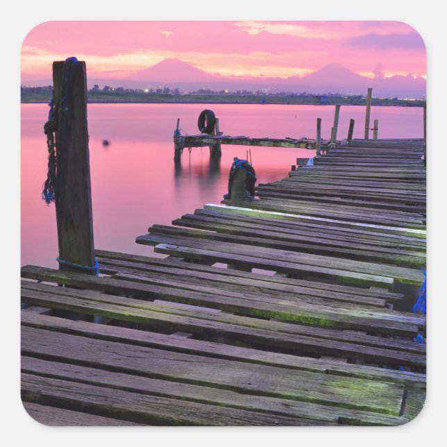 Adesivo Quadrado Costeira Sunset (Frente)