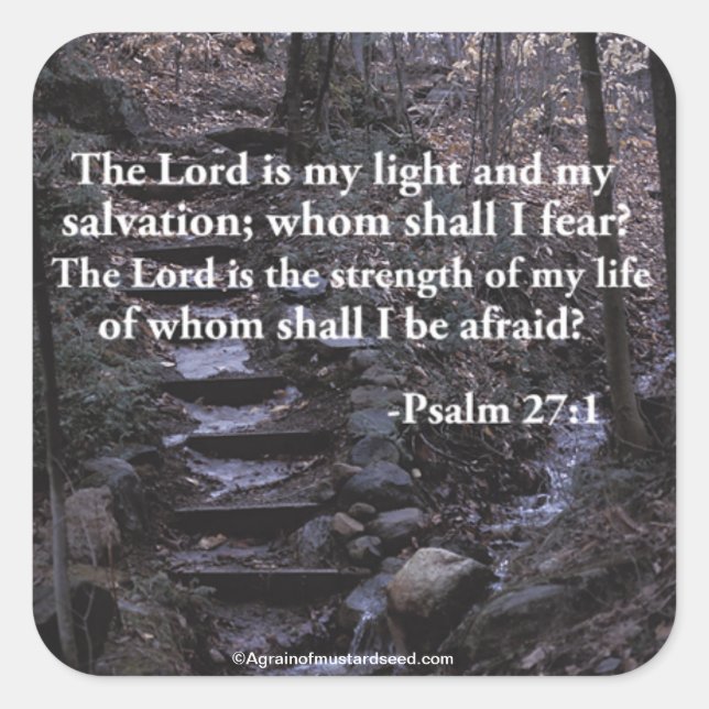 Adesivo Quadrado Cotações bíblias (Frente)