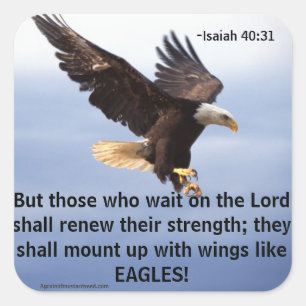 Adesivo Quadrado Cotações bíblias