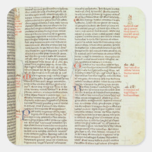 Adesivo Quadrado Cott Nero D II f.114 Adrian IV