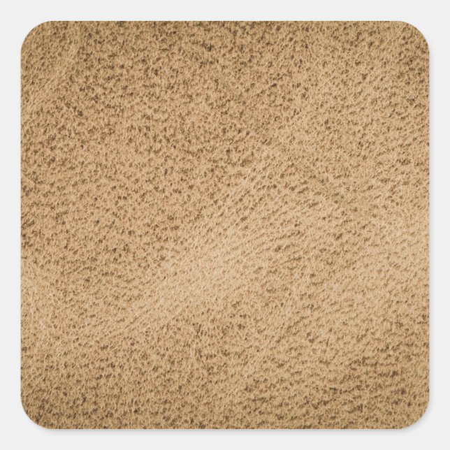 Adesivo Quadrado Couro castanho (Frente)