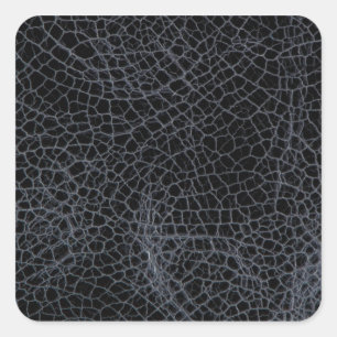 Adesivo Quadrado Couro preto