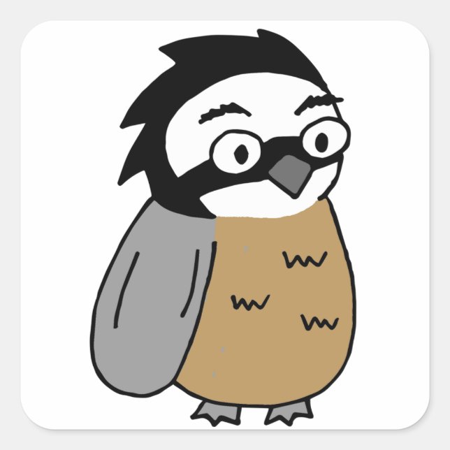 Adesivo Quadrado Covey Logic Bobwhite Sticker (Frente)