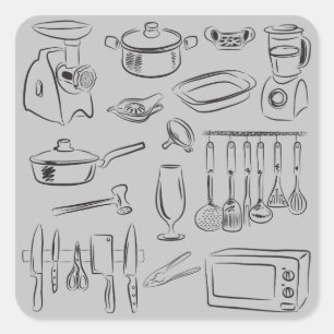 Adesivo Quadrado Cozinha