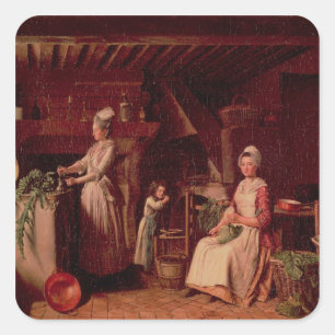 Adesivo Quadrado Cozinha de Provencal