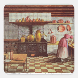 Adesivo Quadrado Cozinha do hotel St.Lucas