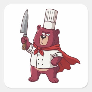 Adesivo Quadrado Cozinhar É Meu Superpoder