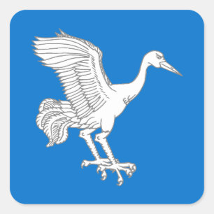 Adesivo Quadrado Crachá de Manutenção da População SCA Sentinels