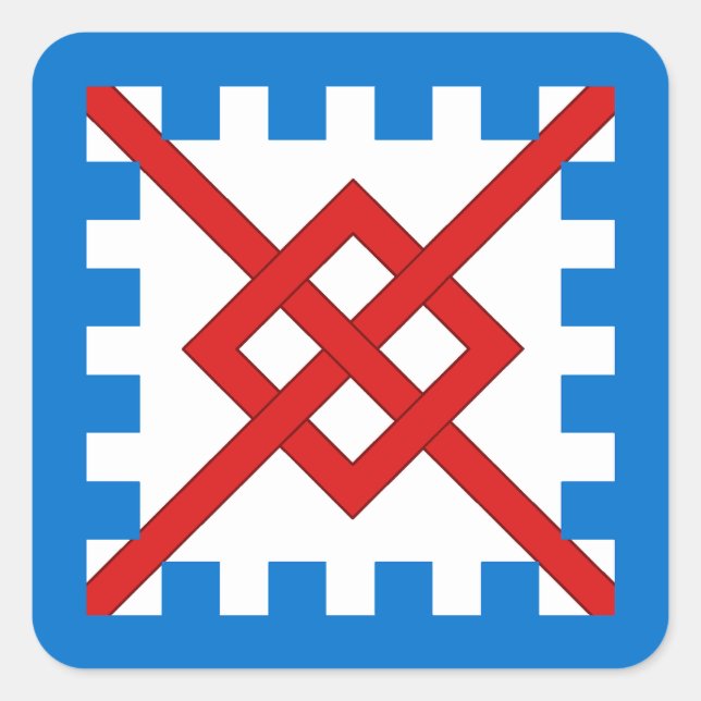 Adesivo Quadrado Crachá de População Innilgard SCA (Frente)