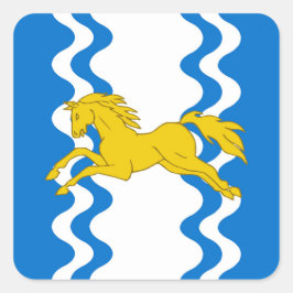 Adesivo Quadrado Crachá de Populace Ritterwald da SCA