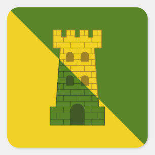 Adesivo Quadrado Crachá Populace SCA Fettburg