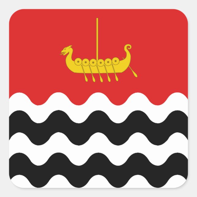 Adesivo Quadrado Crachá Populace SCA Selviergard (Frente)