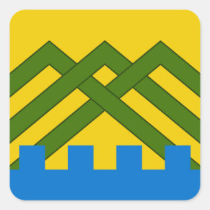 Adesivo Quadrado Crachá Populace SCA Wyldewode