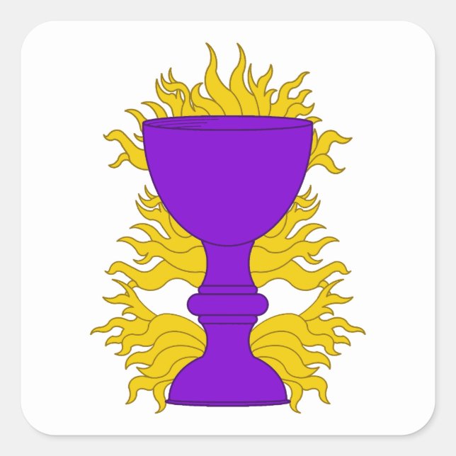 Adesivo Quadrado Crachá Populacional Bunstable Santo SCA (Frente)