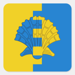 Adesivo Quadrado Crachá Populacional de SCA Seawinds