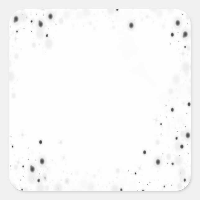 Adesivo Quadrado Create Your Own Custom Personalized (Frente)