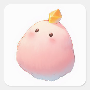 Adesivo Quadrado Creative Anime Sticker